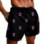 Imagem de Kit 2 Short Moda Praia Masculino Bermuda Tactel Estampado