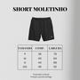 Imagem de Kit 2 Short Moletinho Bermuda Masculina Casual Short Masculino Estampa Neutra Pássaro