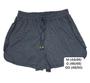 Imagem de Kit 2 shorts femenino malha canelada