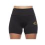 Imagem de Kit 2 shorts feminino curto meia coxa cos alto basica lisa uniforme praia academia adulto