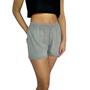 Imagem de Kit 2 Shorts Femininos Curtos Soltinhos Elástico Lisos Cores Sortidas Viscolycra Pp ao Plus Size