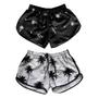 Imagem de Kit 2 Shorts Femininos Tactel Com Bolsos Moda Praia Viagem