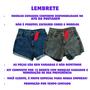 Imagem de Kit 2 Shorts Jeans Cintura Alta Modelos Variados Qualidade Premium