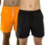 Imagem de Kit 2 Shorts Masculino Fit Academia Mauricinho Banho Elastano