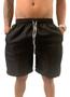 Imagem de Kit 2 Shorts Masculino Treino Tactel Liso Bermuda 3 Bolsos