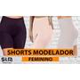 Imagem de Kit 2 Shorts Modelador Feminino Cintura Alta Redutor de Medidas Slim Fitness