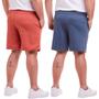 Imagem de KIT 2 Shorts Moletinho Plus Size Masculino