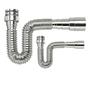 Imagem de Kit 2 Sifão Flexível Multiuso Pvc Tigre Universal Cromado