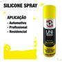 Imagem de Kit 2 Silicone Spray Lubrificante De Alta Proteção Lavanda