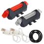 Imagem de Kit 2 Sinalizadores Lanterna Led Para Bicicleta Bike Charbs