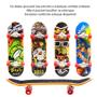 Imagem de Kit 2 Skates de Dedo em Miniatura + 2 Rampas X Trick com Rampa Radical Art Brink