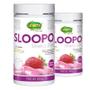 Imagem de Kit 2 Sloopo Shake Diet com colageno 400g Sabor Morango Unilife