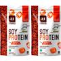 Imagem de Kit 2 Soy Protein Caramelo e Flor de Sal Rakkau 600g Vegano