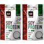 Imagem de Kit 2 Soy Protein Coco Rakkau 600g Vegano Proteína de Soja