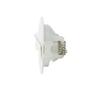Imagem de Kit 2 Spot Led 3w Redondo Embutir 3500k Branco Quente - Luminária Decoração Loja Casa Sanca Gesso Teto