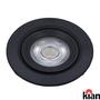 Imagem de Kit 2 Spot Led Redondo 5w Preto Branco Neutro  4000K Bivolt