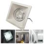 Imagem de Kit 2 Spot Luz LED De Embutir Modelo Quadrado Luz Branco Frio 6500K 6w Bivolt EB1151