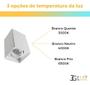 Imagem de Kit 2 Spot Sobrepor Quadrat C/lâmpada Mr16 Quente Ou Neutra