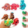 Imagem de Kit 2 Squishy Dinossauro Stress Ball Splash De Apertar Bola