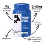 Imagem de Kit 2 Suplemento Whey Pro 1Kg Max Titanium Baunilha