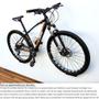 Imagem de Kit 2 Suportes para Bicicleta Bike de Parede Horizontal MTB Speed - Preto
