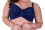 Imagem de Kit 2 Sutiã Plus Size com 3 fechos,confortável,microfibra
