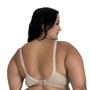 Imagem de Kit 2 Sutiã Plus Size com Alças Acolchoadas de Espuma - KIT 2 CLÉO PRETO E BEGE