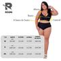 Imagem de Kit 2 Sutiã Plus Size Sem Bojo Alça Reforçada Microfibra Básico De Laycra