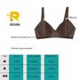 Imagem de Kit 2 Sutian Sem Bojo Reforcado Plus Size Conforto Laycra
