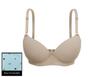 Imagem de Kit 2 Sutiãs Miss France Com Bojo Básico Estampas Sortidas Microfibra