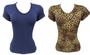 Imagem de Kit 2 T-Shirt Blusinha Feminina