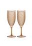 Imagem de Kit 2 Taca Para Champagne Luxxor 350 Ml Amber