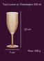 Imagem de Kit 2 Taca Para Champagne Luxxor 350 Ml Amber
