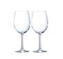 Imagem de Kit 2 Taças de Cristal Arcoroc Vinho Chef Sommelier 350ml