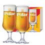 Imagem de Kit 2 Taças de Vidro Polar Para Cerveja 370ml Licenciado