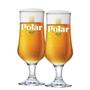 Imagem de Kit 2 Taças de Vidro Polar Para Cerveja 370ml Licenciado