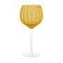 Imagem de Kit 2 Taças para Vinho de Vidro Orquídea Âmbar 450ml Wolff