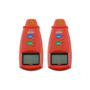 Imagem de Kit 2 Tacômetro Digital Óptico Mira Laser Faixa 2,5 a 99999 Rpm Medição Velocidade Td-812 Portátil Com Estojo