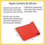 Imagem de Kit 2 Tapete Culinário Chef Silicone Antiaderente 40x30Clink