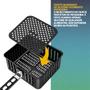 Imagem de Kit 2 Tapete Protetor Silicone Air Fryer Quadrado Forro Fritadeira Elétrica 18cm Universal Antiaderente