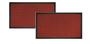 Imagem de Kit 2 Tapetes Capacho com Borda Fenice 69x39 Uzoo