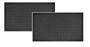 Imagem de Kit 2 Tapetes Capacho Com Borda Fenice 89X59 Uzoo