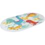 Imagem de Kit 2 tapetes para box chuveiro antiderrapante segurança bebe com ventosas para banho infantil