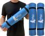 Imagem de Kit 2 Tapetes Yoga Mat Exercícios Em EVA 50x180cm 5mm DF1032 Azul Dafoca Sports