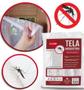 Imagem de Kit 2 Tela Mosquiteira Anti-inseto Mosquito Janela Adaptável