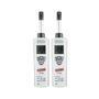 Imagem de Kit 2 Termo Higrômetro Psicrômetro Digital Temperatura Umidade Bulbo Ponto Orvalho Ht-270 Portátil Instrutherm Estojo