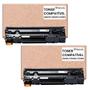 Imagem de kit 2 toner 85A, 35A, 36A compatível 2K para impressora HP M1522NF