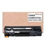 Imagem de kit 2 toner CE285, CB435, CB436 compatível 2K para impressora HP M1130