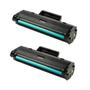 Imagem de Kit 2 Toner Compatível 105a c/ Chip 107a Mfp 135a 137