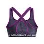 Imagem de Kit 2 Tops de Treino Feminino Under Armour Crossback Mid Bra